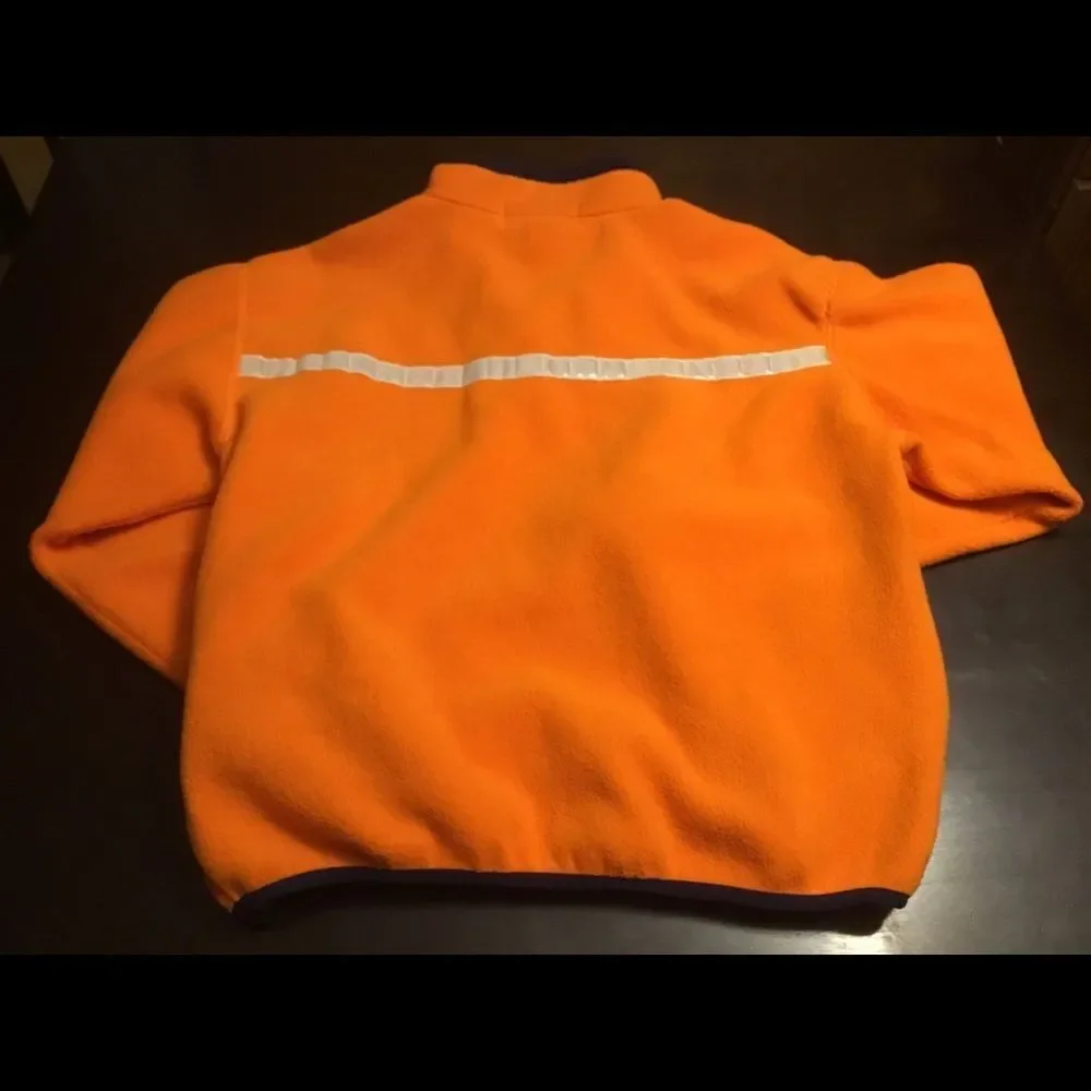 Vtg Nautica Competition Fleece Pullover Size Small